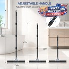 Uneven Surface Floor Squeegee 18        Double Foam Blade Garage