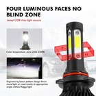 4 Sides 9005 Hb3 Led Headlight Super Bright Bulbs Kit High low Beam 6500k White