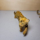 Vintage Flocked Bear Moose Deer Polar Bear Totsy Hong Kong 1960s Toy Lot