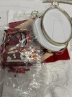 Bucilla Santa Faces Gallery Of Stitches Felt Ornament Kit Christmas  33608