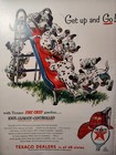 1954 Life Ads John Falter Painting Beer Texaco Fire Chief Dalmations Keith Ward