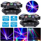 Led Rgbw Spider Moving Head Dmx Stage Beam Lighting Dj Disco Party Ktv Projector