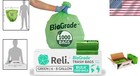 Astm D6954 Certified Eco-friendly 6-8 Gallon Trash Bags   1000 Count Bulk