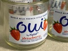Lot Of 12 Empty Oui Yogurt Pots W labels Clear Glass Jars For Crafts Candles
