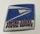 Vintage Usps Post Office Patch Sew On 2   x 2   