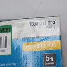Commercial Electric 5 Ft  Pvc Floor Cord Protector In Ivory