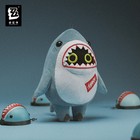 Zzz Mihoyo Zenless Zone Zero Shark Bangboo Plush Toys Keychain Official Goods