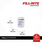 Fill-rite F2510hm0 10-micron Water Detecting Fuel 25 Gpm Diesel Gasoline B20