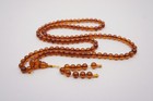 Buddhist Mala Genuine Baltic Amber Prayer 108 Beads Bracelet Mila 19 G  2105