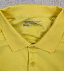 Nike Golf Tour Performance Men s Xxl Yellow Polo Shirt Prince William Course