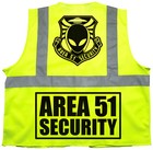 Area 51 Security Vest  Alien T Shirt  Extraterrestrial  Ufo  Security Guard