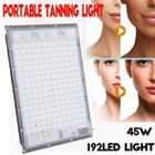 192led Portable Tanning Light 100   240v Tanning Lamp Full Blue With Switch 45w Us