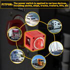 600a Dual Battery Selector Switch 4 Position 1-2-both-off For Marine Boat Truck