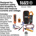 Klein Tools Cl120vp Clamp Meter Electrical Test Kit     3 Testers   Leads   Case