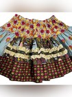 Matilda Jane    character Count    Girls Skirt Size 2t Multicolor Floral Deer