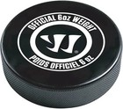 Warrior Official Hockey Pucks - 6 Oz   3    Diameter - 12 Pack In Reusable Bag New