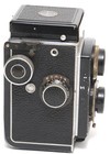   Early Rolleicord 1a With Fh Logo On Waist Level Finder