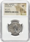 Caracalla 198-217 Ad Tetradrachm Ngc Xf Roman Empire Laodicea Caesar Silver Coin