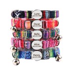 Breakaway Personalized Cat Collar   Bell Safety Buckle Custom Engraved Name Id