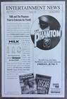1996 Double Sided Got Milk  What A Surprise Poster lee Falk s The Phantom  12x18