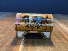 Small Persian Painted Camel Bone Trinket Box