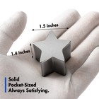 5-piece Star  Puzzle     Wire Edm Cut Zero Tolerance Steel Desk Trinket