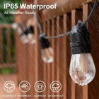 54ft 108ft String Lights S14 Led Shatterproof Ip65 For Outdoor Garden Patio Yard
