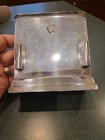 Rare Pennsylvania Railroad Menu Holder Side Logo  Man f Reiffel   Husted