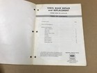 Vintage 1967 Ford Vinyl Roof Repair   Replacement Service Shop Manual