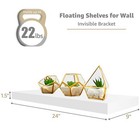Sorbus 24 Inch Wall Mounted Floating Shelves For Wall D  cor And Storage - 3-pack
