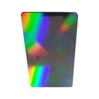 3 X 5 Inch Diameter Blanks Made From Holographic Plastic - Sold In Packs Of 25