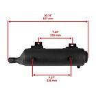 Exhaust Muffler W  Gasket Fits Honda Trx350fe Trx350fm Rancher 350 4x4 2000-2005