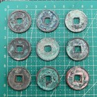 Lot Of 9 Pieces Ancient Chinese Coin Northern Song Dynasty Da Guan Tong Bao             