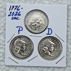 1776 2026 P d Semiquintennial Emerging Liberty Dime 3 Coins Bu In Flip