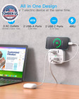 Multi Plug Outlet Splitter With Usb surge Protector Outlet 2 Pack