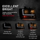 Projector Headlights Smoky Lens Black Chevy Tahoe Suburban 2007-2014 Left Right