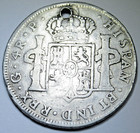 1772 Guatemala First Year Silver 4 Reales Genuine 1700s Spanish Colonial 4r Coin