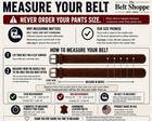 Handmade Full Grain Buffalo Leather Belt 1 5      Crazy Horse Usa Made Work Belt