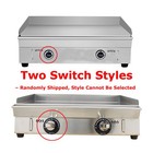 29  Lp Gas Kitchen Countertop Flat Griddle Grill Stainless Pan Grilled Steak Pan
