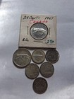 Canada Silver Coin Lot - Lynx Silver Half Dollars  Silver Dimes