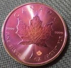 2020  5 Canada 1 Oz Silver Maple Leaf     Queen Elizabeth Ii Spectacular Toning  1