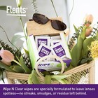 Flents Wipe  n Clear Lens Cleaning Wipes  Pre-moistened  300 White