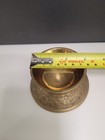 Vintage Brass Pooja Bowl Or Candle Holder