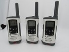 Motorola Talkabout T260tp Set Of 3 Walkie Talkies White Two-way Radios