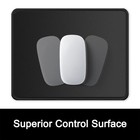 Itnrsiiet 2 Pack Mouse Pad With Stitched 8 3l X 10 2w Inches  Black 2