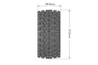 Louise Rc Mft X-mcross Xmaxx Xrt Sport Monster Truck Belted Tires 24mm Hex  2 