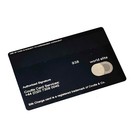 Novelty Black Card Mastercard Metal Style Prop Display Collectible Credit Card