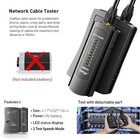 Ethernet Crimping Tool Kit For Rj45  Cat5  Cat6 With Cable Tester   Connectors