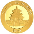 2024 50 Yuan Gold Chinese Panda  999 3g Brilliant Uncirculated