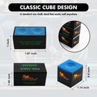 Nano Technology Pool Cue Chalk     Professional Billiard Chalk For Tournaments    